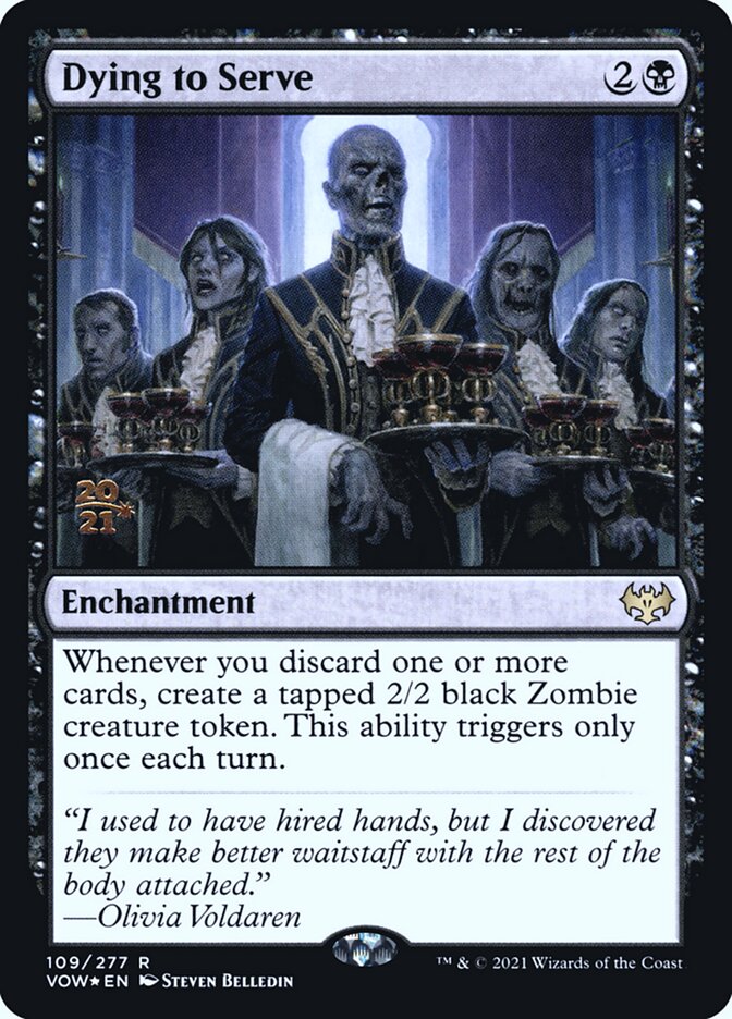 Morrendo de Vontade de Servir / Dying to Serve - Magic: The Gathering - MoxLand