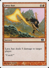 Machado de Lava / Lava Axe - Magic: The Gathering - MoxLand