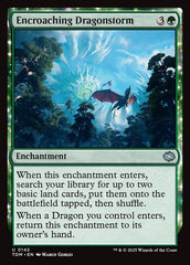 Tempestade de Dragões Invasora / Encroaching Dragonstorm - Magic: The Gathering - MoxLand