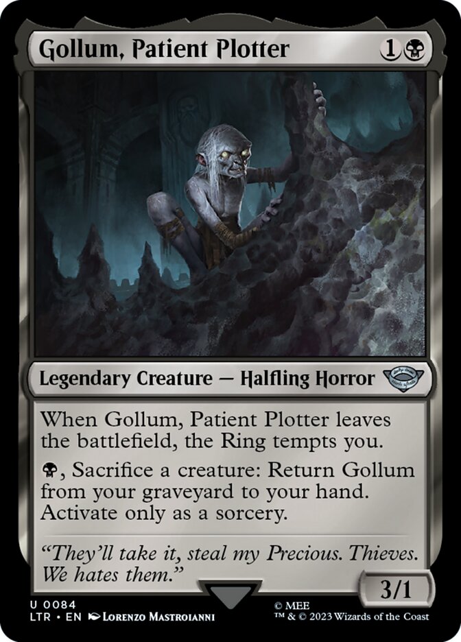Gollum, Conspirador Paciente / Gollum, Patient Plotter - Magic: The Gathering - MoxLand