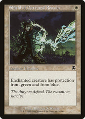 Escudo do Dever e da Razão / Shield of Duty and Reason - Magic: The Gathering - MoxLand