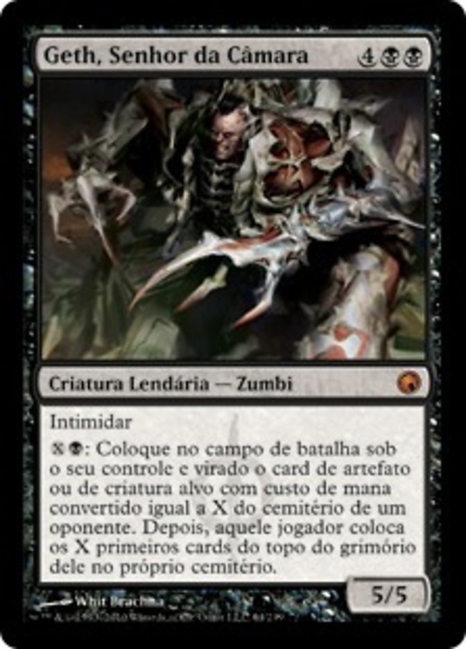 Geth, Senhor da Câmara / Geth, Lord of the Vault - Magic: The Gathering - MoxLand