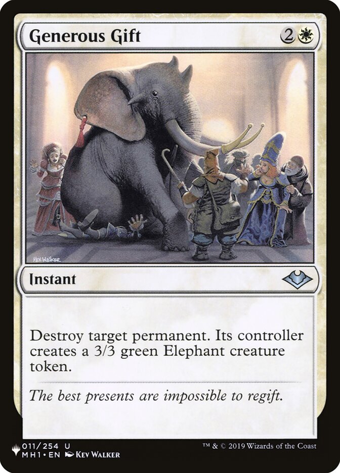 Presente Generoso / Generous Gift - Magic: The Gathering - MoxLand