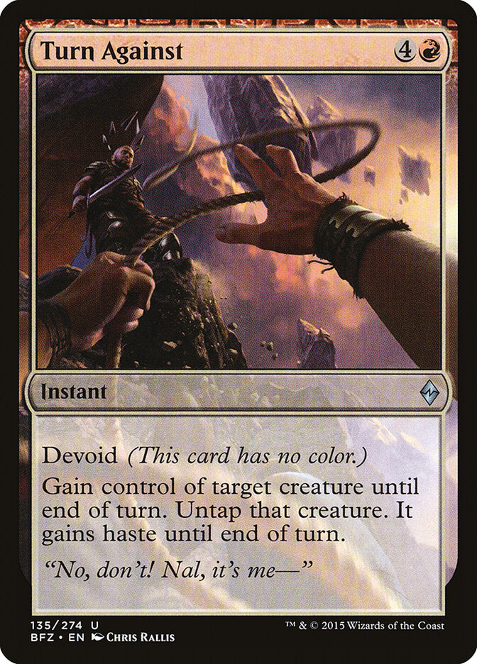 Voltar-se Contra / Turn Against - Magic: The Gathering - MoxLand