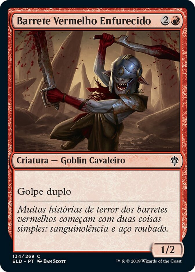 Barrete Vermelho Enfurecido / Raging Redcap - Magic: The Gathering - MoxLand