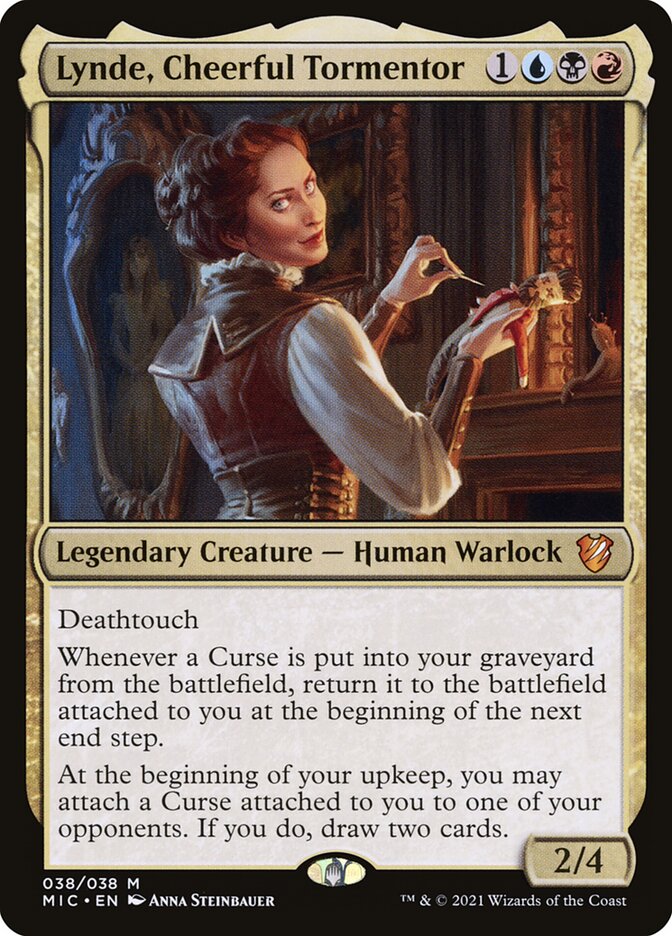 Lynde, Torturadora Alegre / Lynde, Cheerful Tormentor - Magic: The Gathering - MoxLand