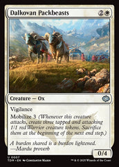 Bestas de Carga Dalkovan / Dalkovan Packbeasts - Magic: The Gathering - MoxLand
