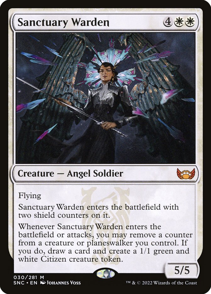 Protetora do Santuário / Sanctuary Warden - Magic: The Gathering - MoxLand