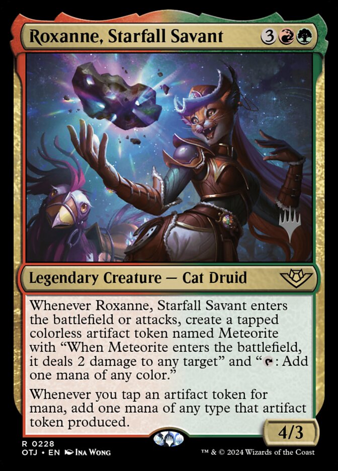 Roxanne, Erudita dos Meteoros / Roxanne, Starfall Savant - Magic: The Gathering - MoxLand