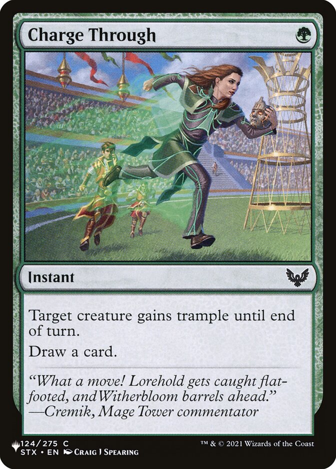 Disparar em Ataque / Charge Through - Magic: The Gathering - MoxLand
