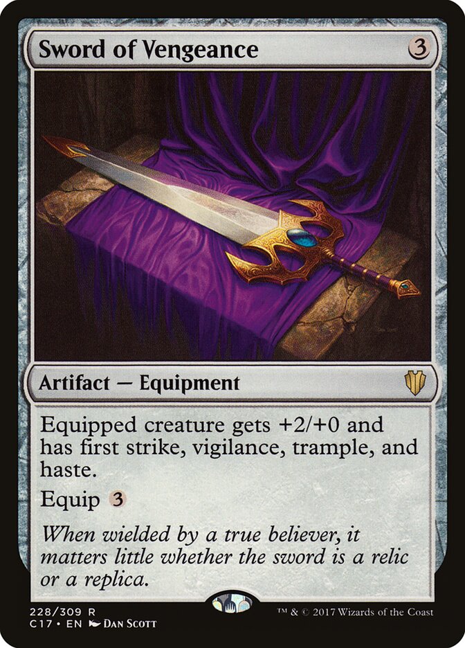 Espada da Vingança / Sword of Vengeance - Magic: The Gathering - MoxLand