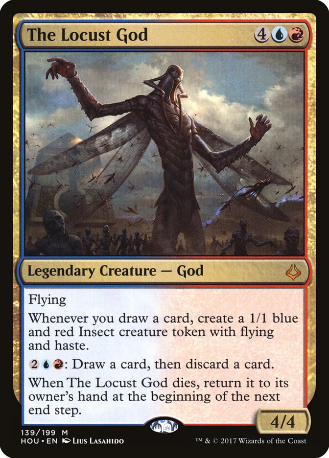 O Deus Gafanhoto / The Locust God - Magic: The Gathering - MoxLand