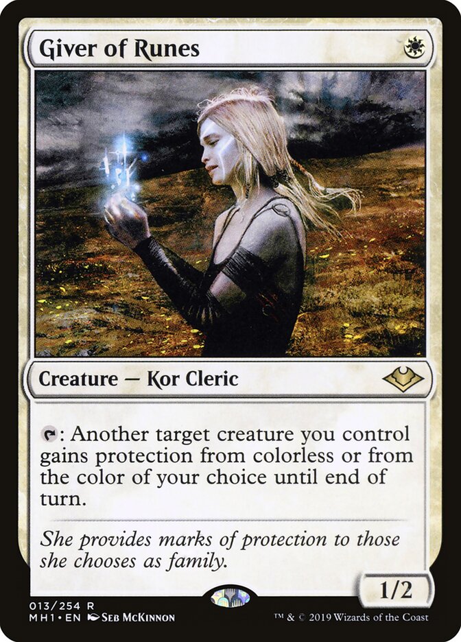 Doadora de Runas / Giver of Runes - Magic: The Gathering - MoxLand