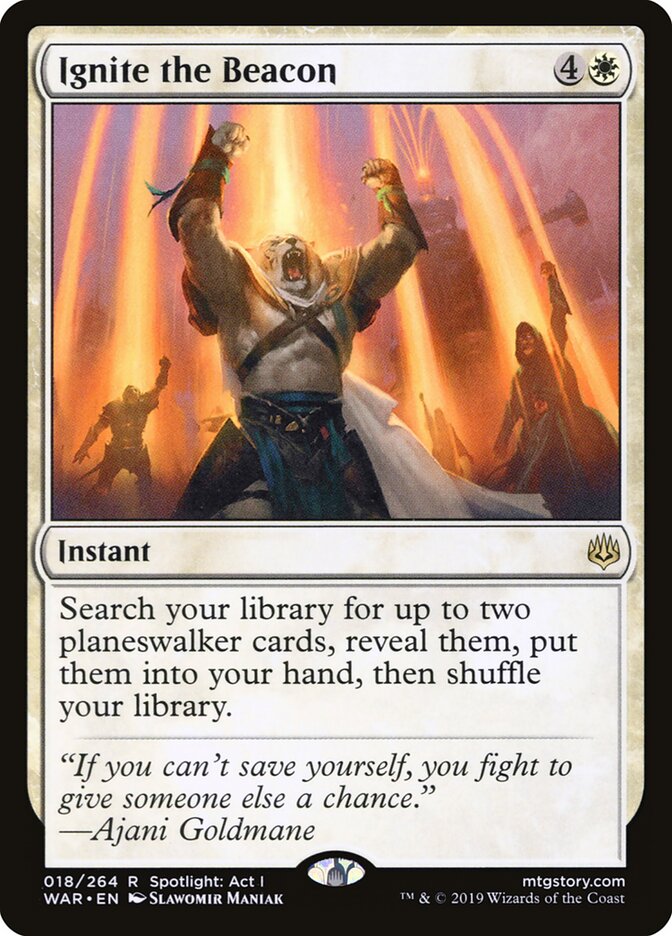 Inflamar o Farol / Ignite the Beacon - Magic: The Gathering - MoxLand
