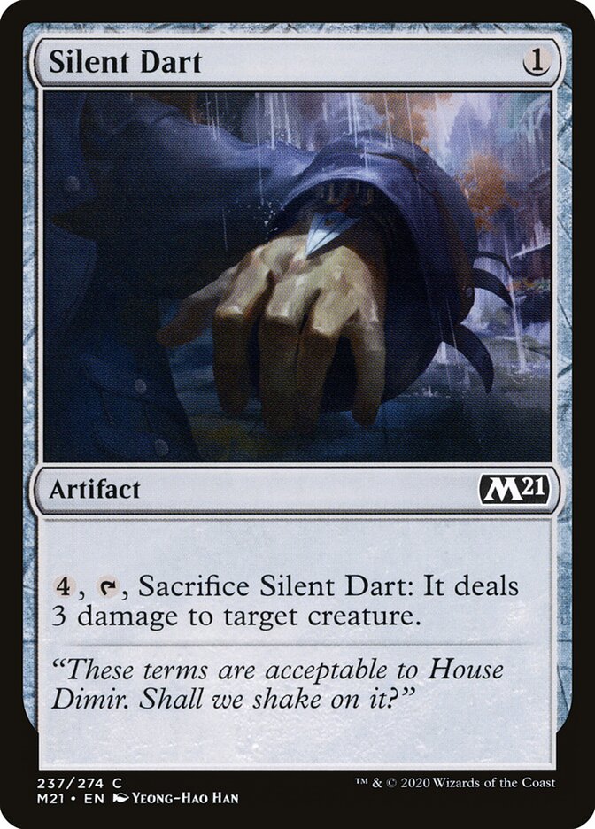 Dardo de Pulso / Silent Dart - Magic: The Gathering - MoxLand