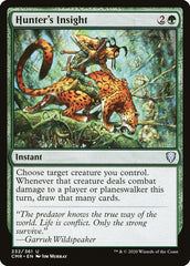 Percepção do Caçador / Hunter's Insight - Magic: The Gathering - MoxLand
