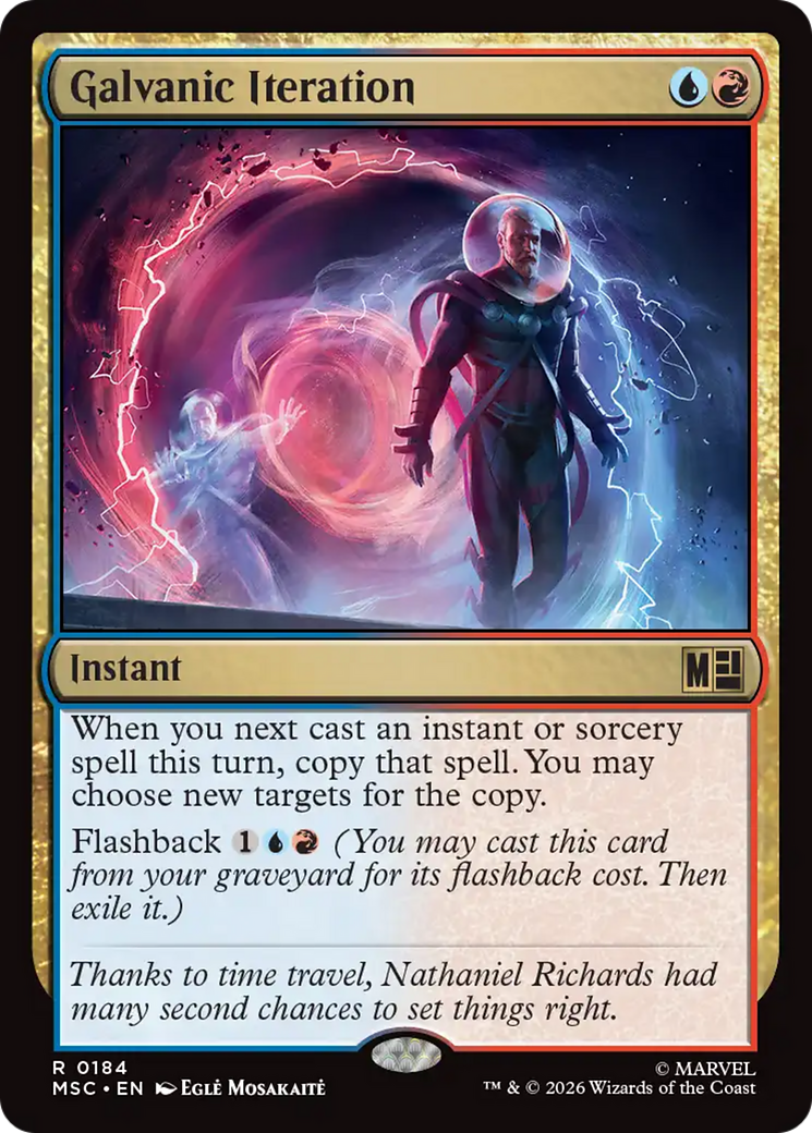 Iteração Galvânica / Galvanic Iteration - Magic: The Gathering - MoxLand
