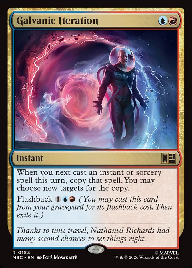 Iteração Galvânica / Galvanic Iteration - Magic: The Gathering - MoxLand