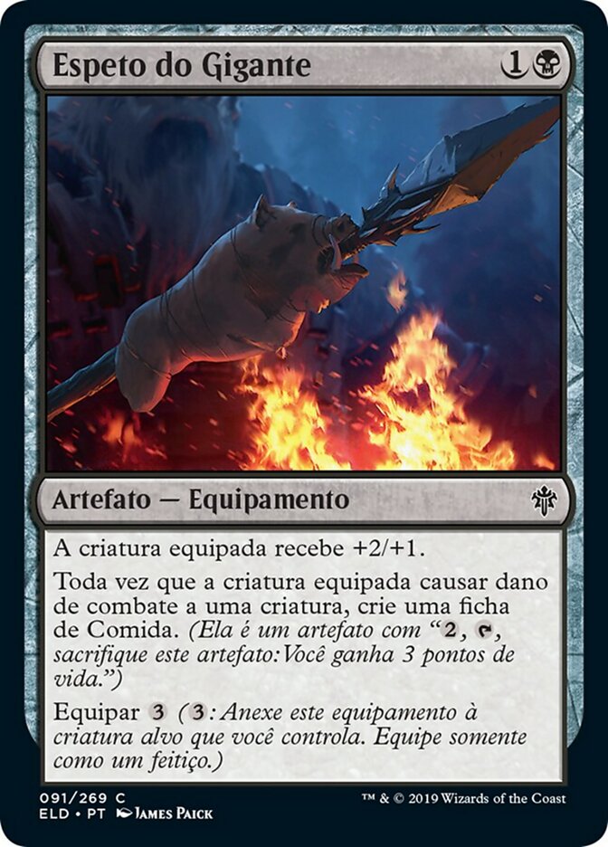 Espeto do Gigante / Giant's Skewer - Magic: The Gathering - MoxLand