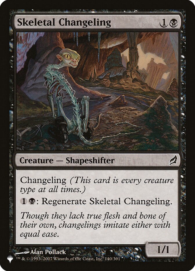 Morfolóide Esquelético / Skeletal Changeling - Magic: The Gathering - MoxLand
