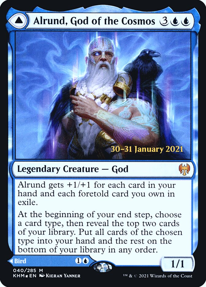 Alrund, Deus do Cosmos / Alrund, God of the Cosmos - Magic: The Gathering - MoxLand
