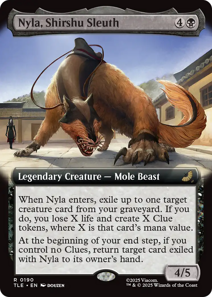 Nyla, Detetive Shirshu / Nyla, Shirshu Sleuth - Magic: The Gathering - MoxLand