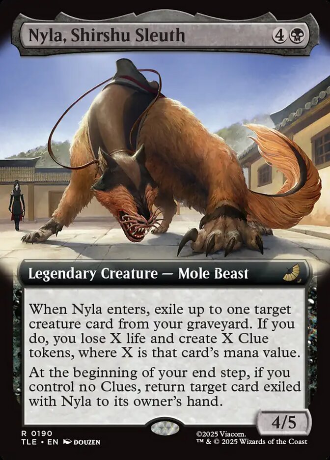 Nyla, Detetive Shirshu / Nyla, Shirshu Sleuth - Magic: The Gathering - MoxLand