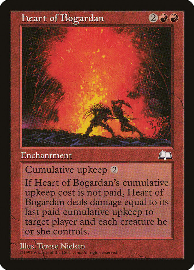 Coração de Bogardan / Heart of Bogardan - Magic: The Gathering - MoxLand
