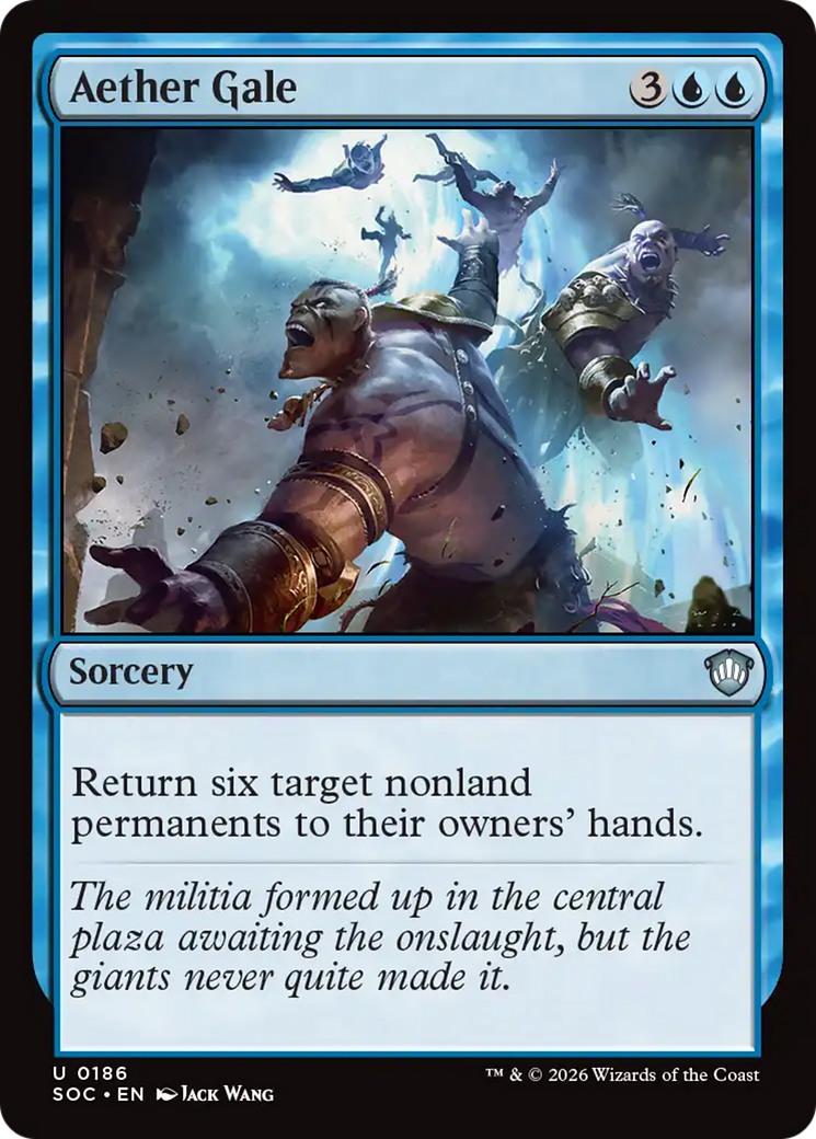 Vendaval Etéreo / Aether Gale - Magic: The Gathering - MoxLand