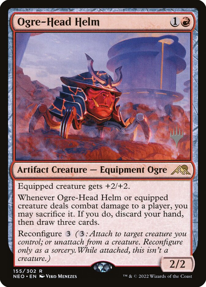 Elmo de Cabeça de Ogro / Ogre-Head Helm - Magic: The Gathering - MoxLand