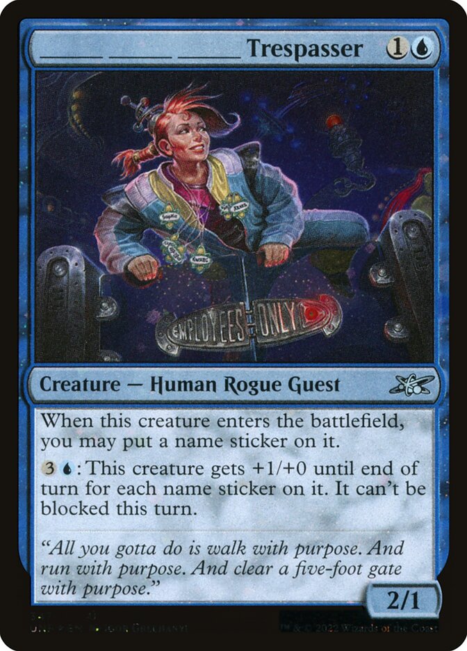 _____ _____ _____ Trespasser - Magic: The Gathering - MoxLand