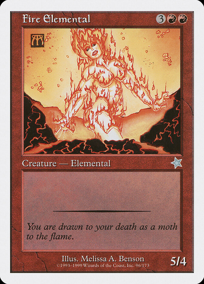Elemental do Fogo / Fire Elemental - Magic: The Gathering - MoxLand