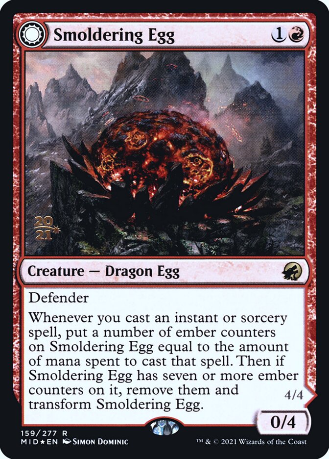 Ovo Fumegante / Smoldering Egg - Magic: The Gathering - MoxLand
