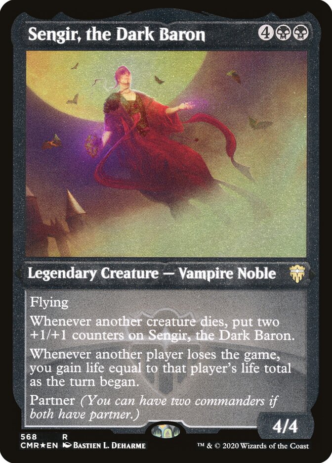 Sengir, o Barão Sombrio / Sengir, the Dark Baron - Magic: The Gathering - MoxLand