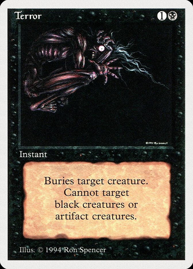 Terror - Magic: The Gathering - MoxLand