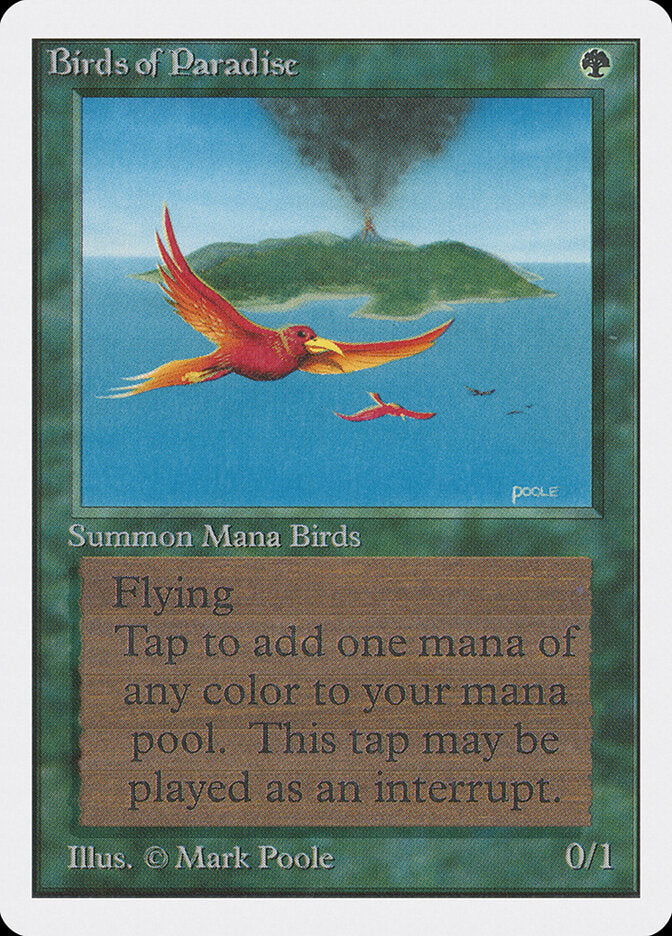 Aves do Paraíso / Birds of Paradise - Magic: The Gathering - MoxLand