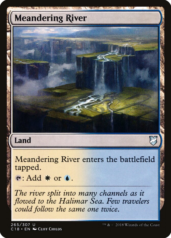 Rio Sinuoso / Meandering River - Magic: The Gathering - MoxLand