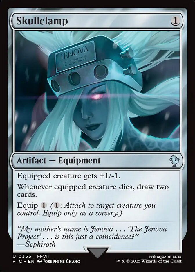 Pinça Craniana / Skullclamp - Magic: The Gathering - MoxLand