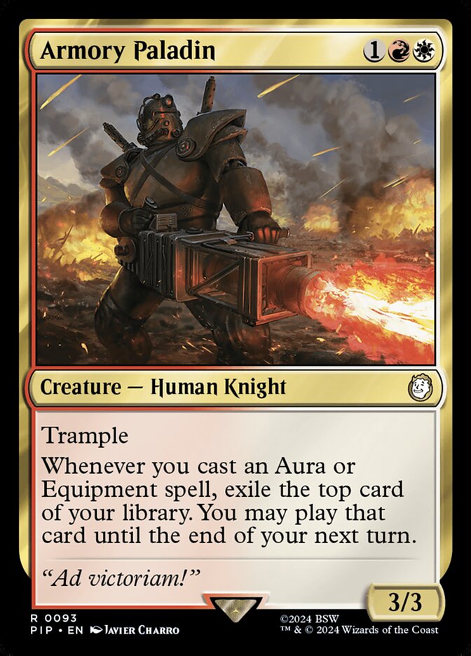 Armory Paladin - Magic: The Gathering - MoxLand