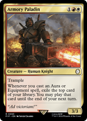 Armory Paladin - Magic: The Gathering - MoxLand