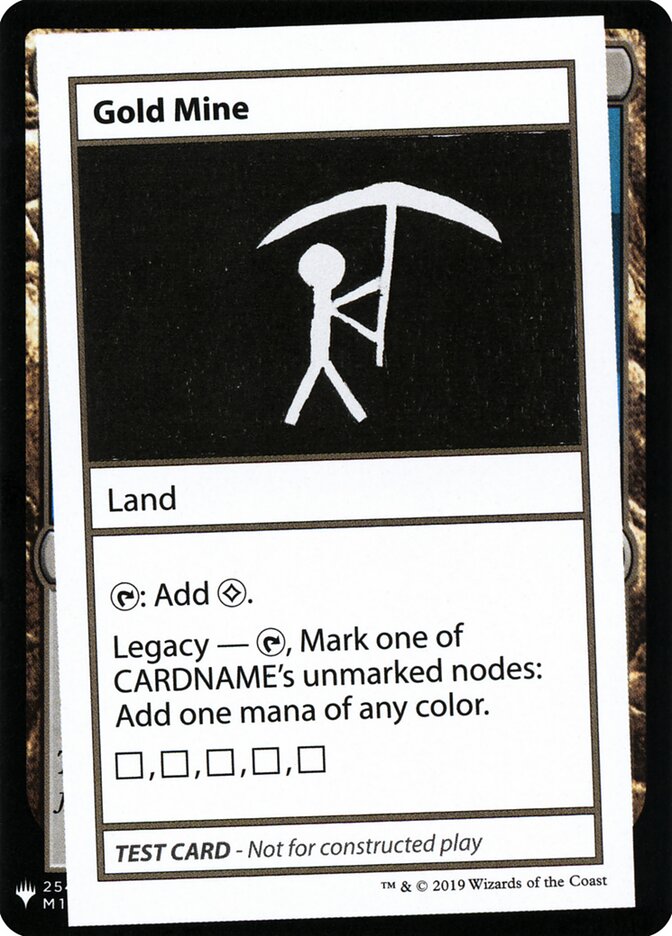 Gold Mine - Magic: The Gathering - MoxLand
