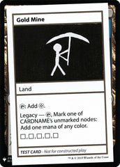 Gold Mine - Magic: The Gathering - MoxLand
