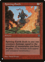 Golfada de Terra / Spitting Earth - Magic: The Gathering - MoxLand