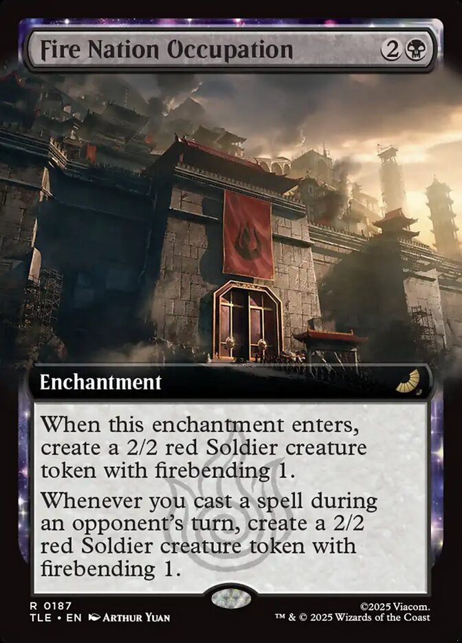 Ocupação da Nação do Fogo / Fire Nation Occupation - Magic: The Gathering - MoxLand