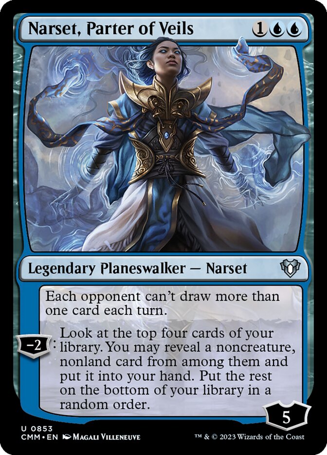 Narset, Rasgadora de Véus / Narset, Parter of Veils - Magic: The Gathering - MoxLand