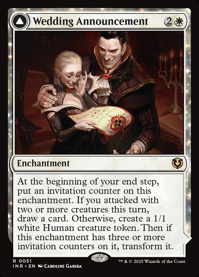 Anúncio de Casamento / Wedding Announcement - Magic: The Gathering - MoxLand