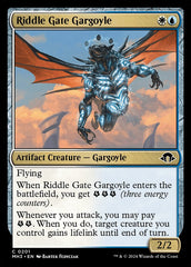 Gárgula do Portão dos Enigmas / Riddle Gate Gargoyle - Magic: The Gathering - MoxLand