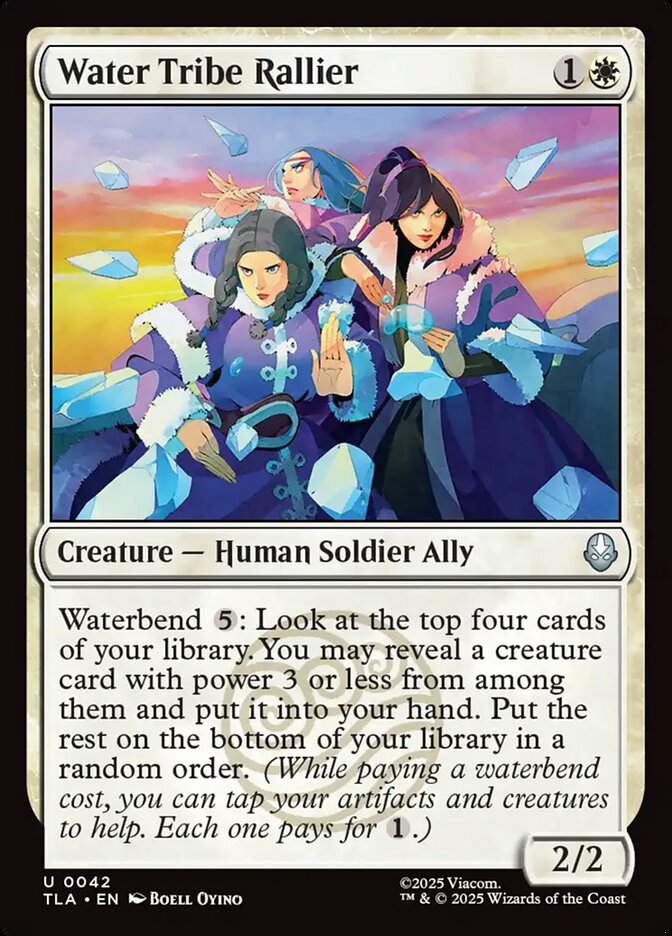 Mobilizador da Tribo da Água / Water Tribe Rallier - Magic: The Gathering - MoxLand