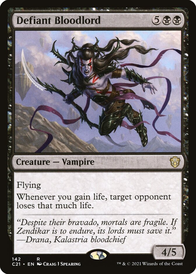 Senhor Vampiro Audaz / Defiant Bloodlord - Magic: The Gathering - MoxLand