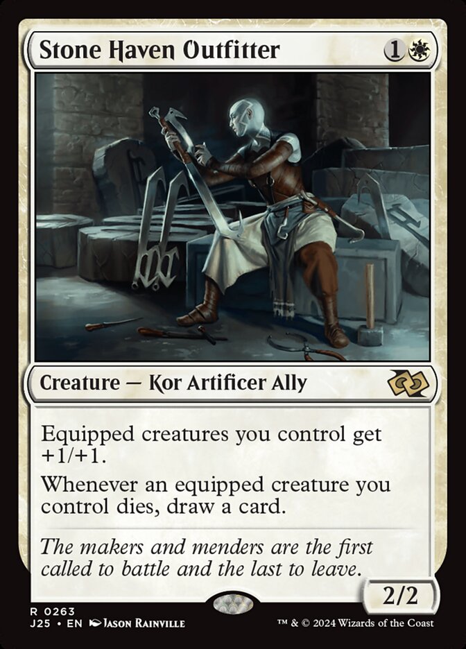 Aparelhadora do Refúgio de Pedra / Stone Haven Outfitter - Magic: The Gathering - MoxLand